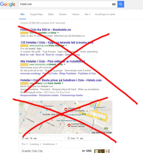 Adwords-borte